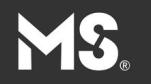 MS Society of Canada black and white logo