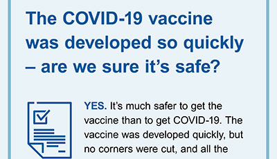 Facts about the COVID-19 vaccine