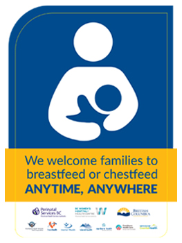 Breastfeeding friendly space decal