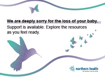 Perinatal loss graphic