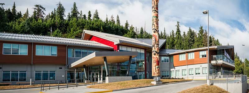 Haida Gwaii Hospital and Health Centre.