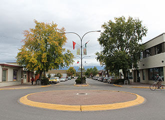 Smithers, main street.