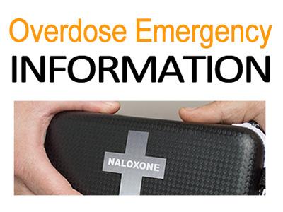 Overdose emergency information graphic